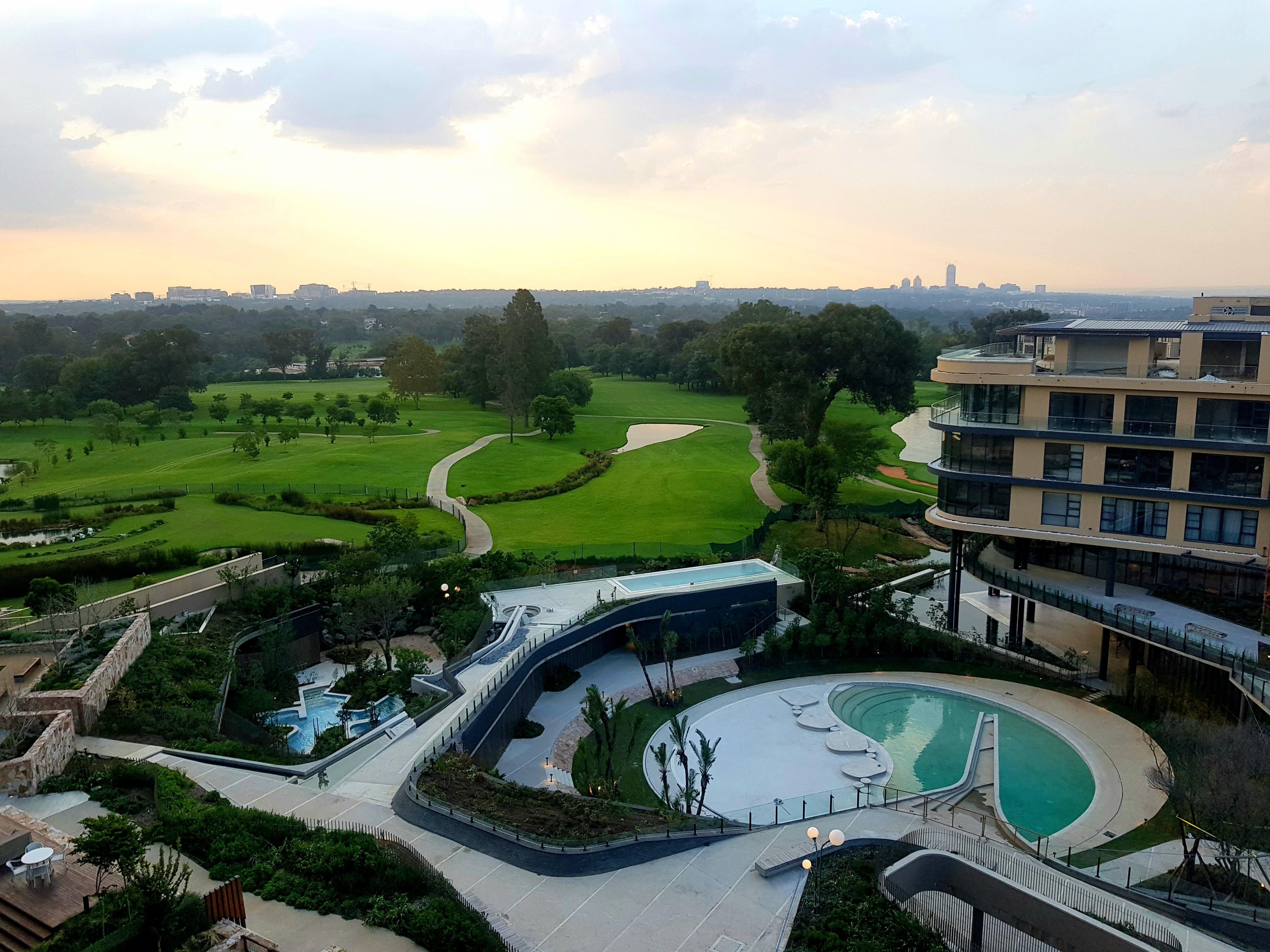 The Houghton Hotel, Spa, Wellness & Golf Johannesbourg Extérieur photo View of the golf course at the Royal Park